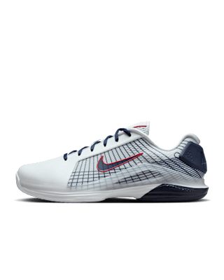 スニーカー Nike Court Air Zoom Vapor 12 HC White Summit White Nike Zoom Vapor 12 HC Mens Tennis Shoes Summit White Binary